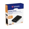 VERBATIM Pocket Drive 1.8"  250GB USB  47507