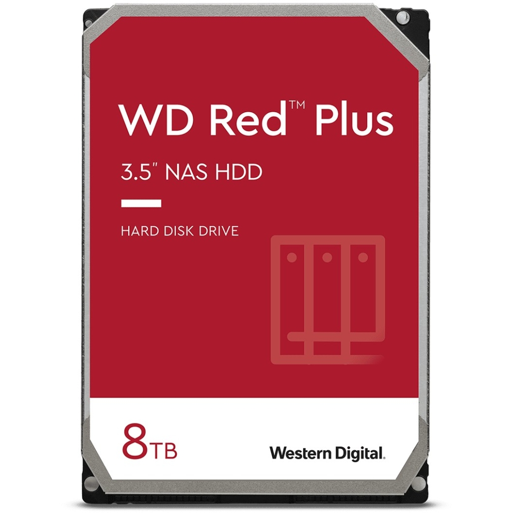 WD80EFZZ  Western Digital Red Plus 3.5 Zoll 8000 GB Serial ATA III