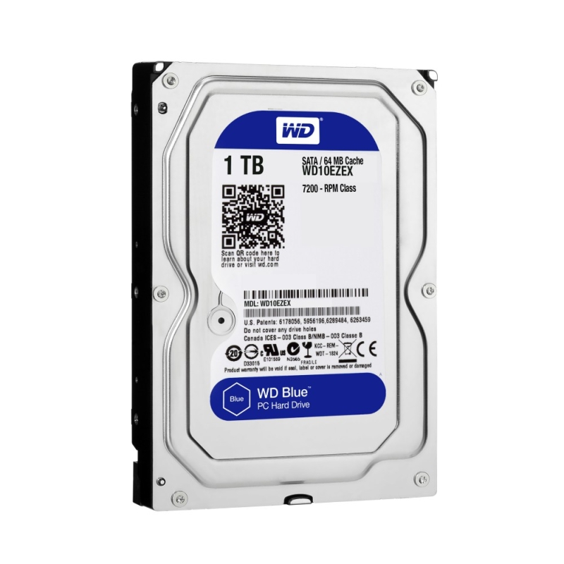 WD10EZEX  Western Digital Blue 3.5 Zoll 1000 GB Serial ATA III