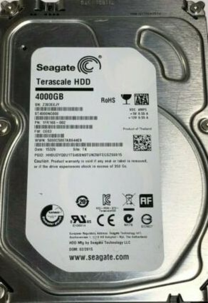 SEAGATE  ST4000NC000  Festplatte 4TB  3.5"
