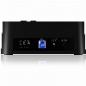 Preview: IB-123CL-U3  ICY BOX IB-123CL-U3 Speicherlaufwerk-Docking-Station Schwarz