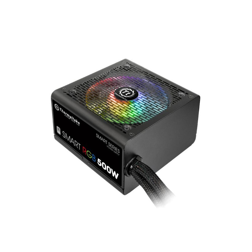 PS-SPR-0500NHSAWE-1  Thermaltake Smart RGB Netzteil 500 W ATX Schwarz