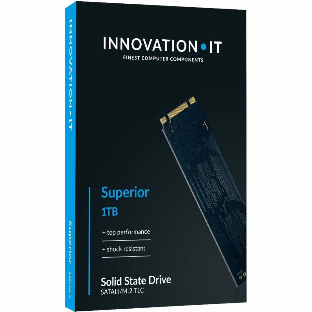 00-1024555  Innovation IT 00-1024555 Internes Solid State Drive M.2 1000 GB Serial ATA III 3D TLC