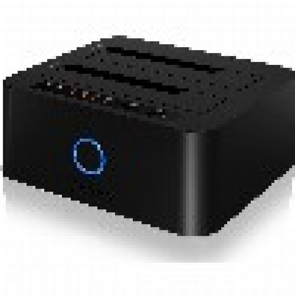 IB-123CL-U3  ICY BOX IB-123CL-U3 Speicherlaufwerk-Docking-Station Schwarz