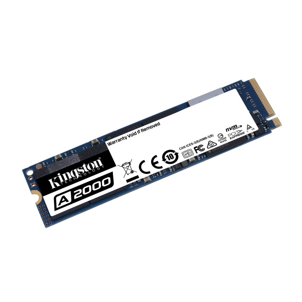 SA2000M8/1000G  Kingston Technology A2000 M.2 1000 GB PCI Express 3.0 3D NAND NVMe