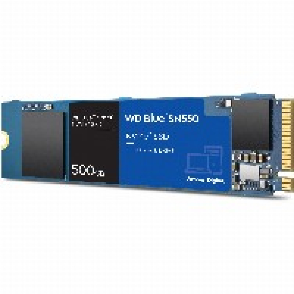 WDS500G2B0C  Western Digital WD Blue SN550 NVMe M.2 500 GB PCI Express 3.0 3D NAND