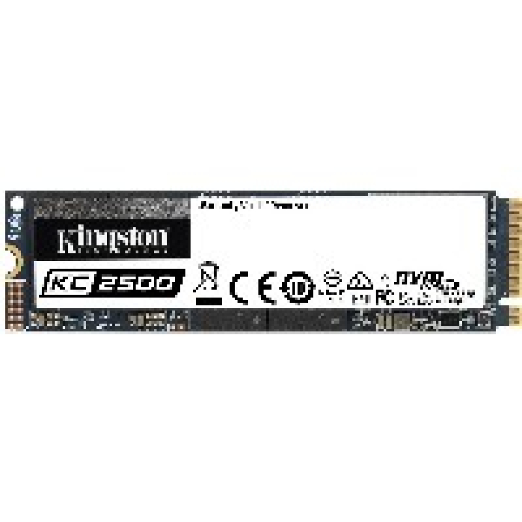 SKC2500M8/500G  Kingston Technology KC2500 M.2 500 GB PCI Express 3.0 3D TLC NVMe