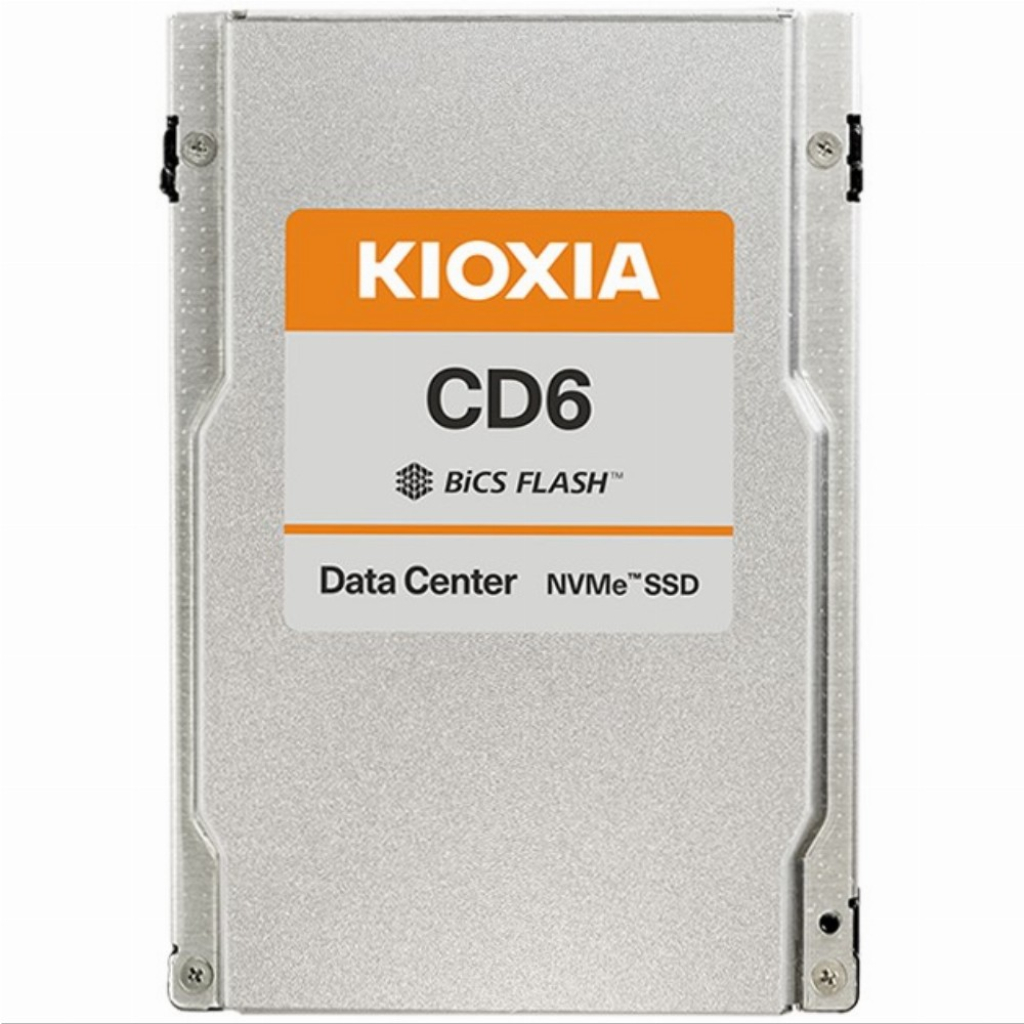 KCD61LUL3T84  Kioxia CD6-R 2.5" 3840 GB PCI Express 4.0 3D TLC NVMe