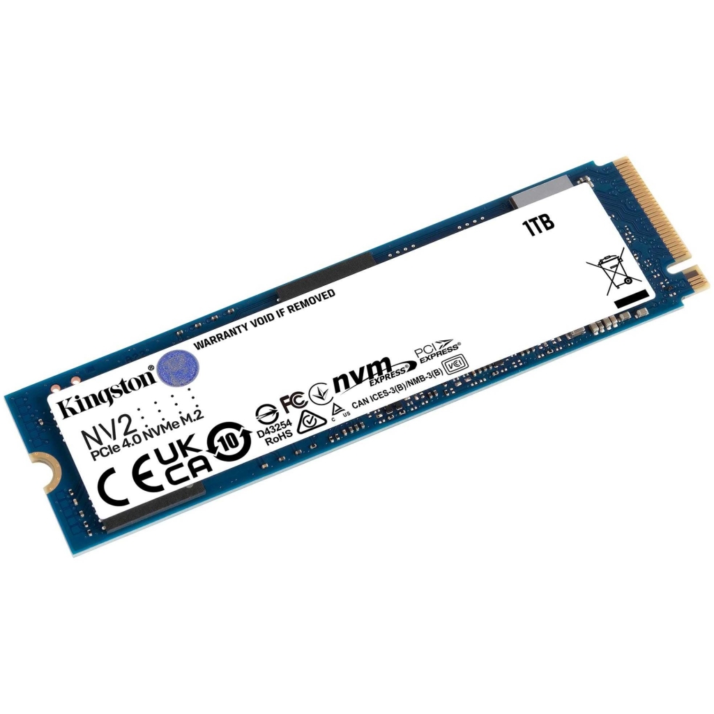 SNV2S/1000G  Kingston Technology NV2 M.2 1000 GB PCI Express 4.0 NVMe