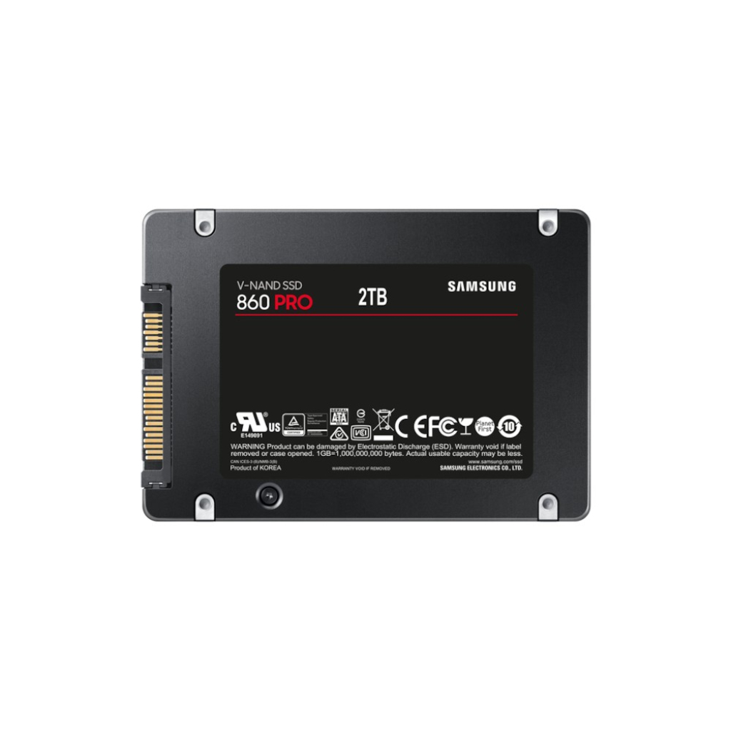 MZ-76P2T0B/EU  Samsung 860 PRO 2.5" 2000 GB Serial ATA III V-NAND MLC