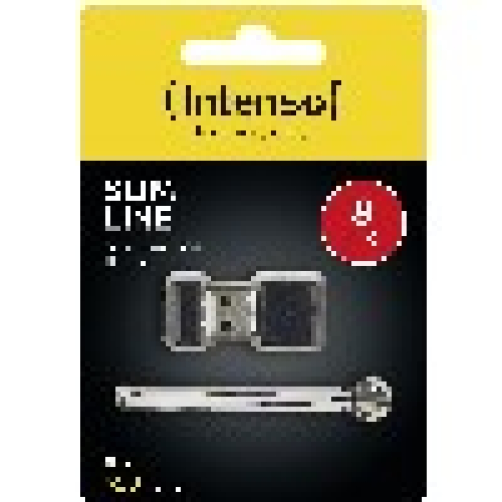 3532460  Intenso Slim Line USB-Stick 8 GB USB Typ-A 3.2 Gen 1 (3.1 Gen 1) Schwarz