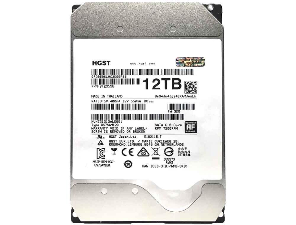 HGST HUH721212AL5200 – 12TB Enterprise HDD 3,5 Zoll