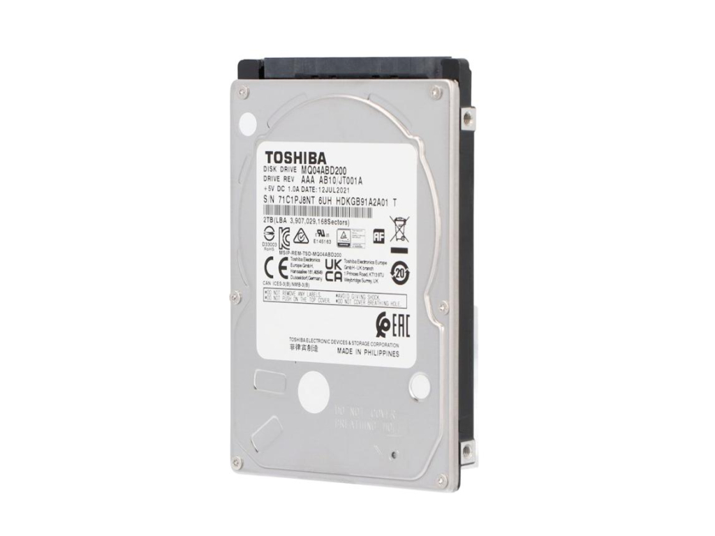 Toshiba MQ04ABD200 – 2TB 2,5" SATA