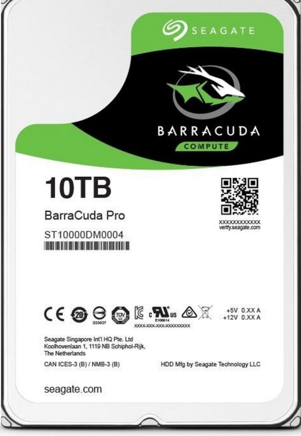 Seagate ST10000DM0004 10TB SATA 3,5"