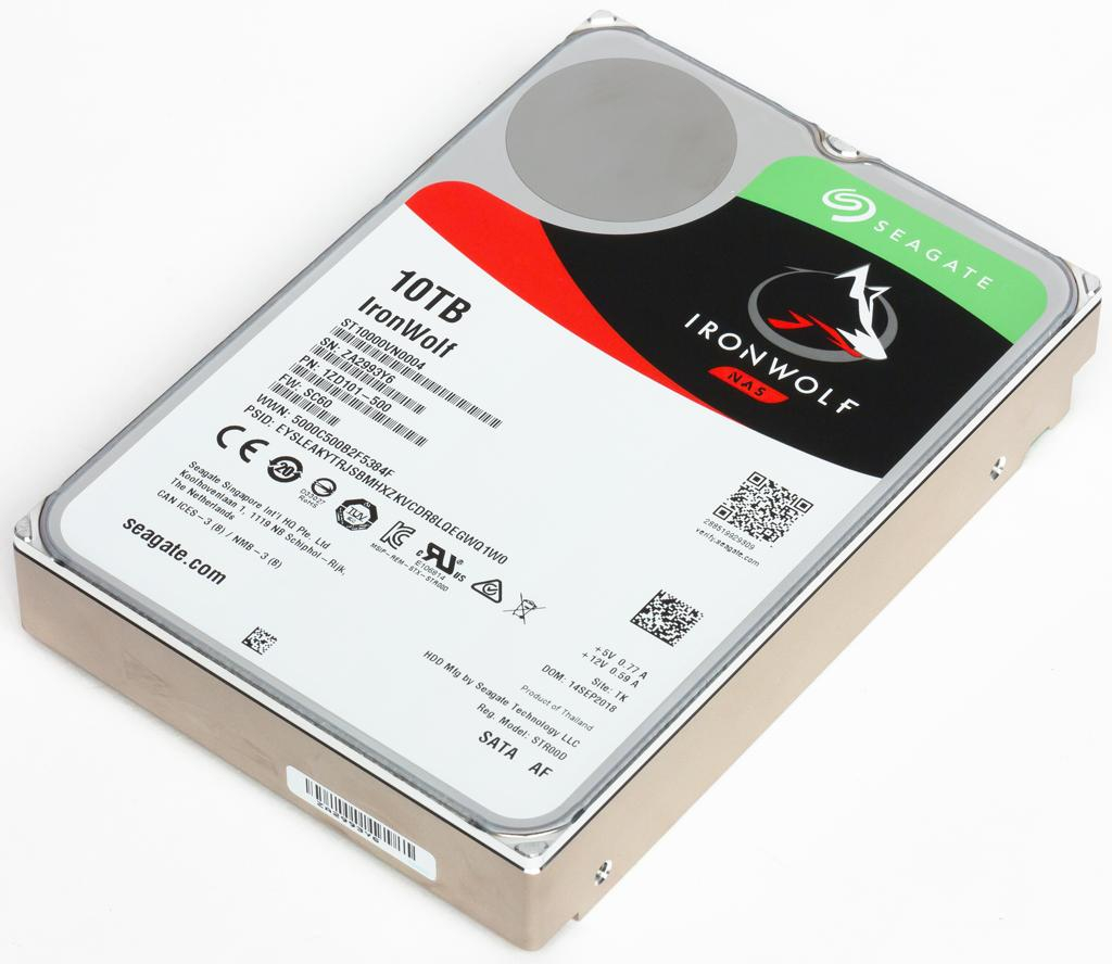 Seagate IronWolf ST10000VN004 – 10 TB NAS Festplatte – SATA 6 Gb/s