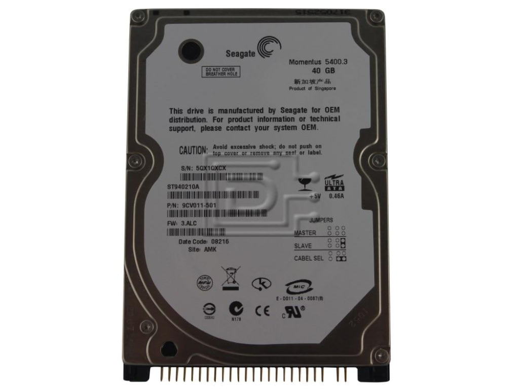 ST9400210AS – 400GB HDD (Momentus 5400.3)