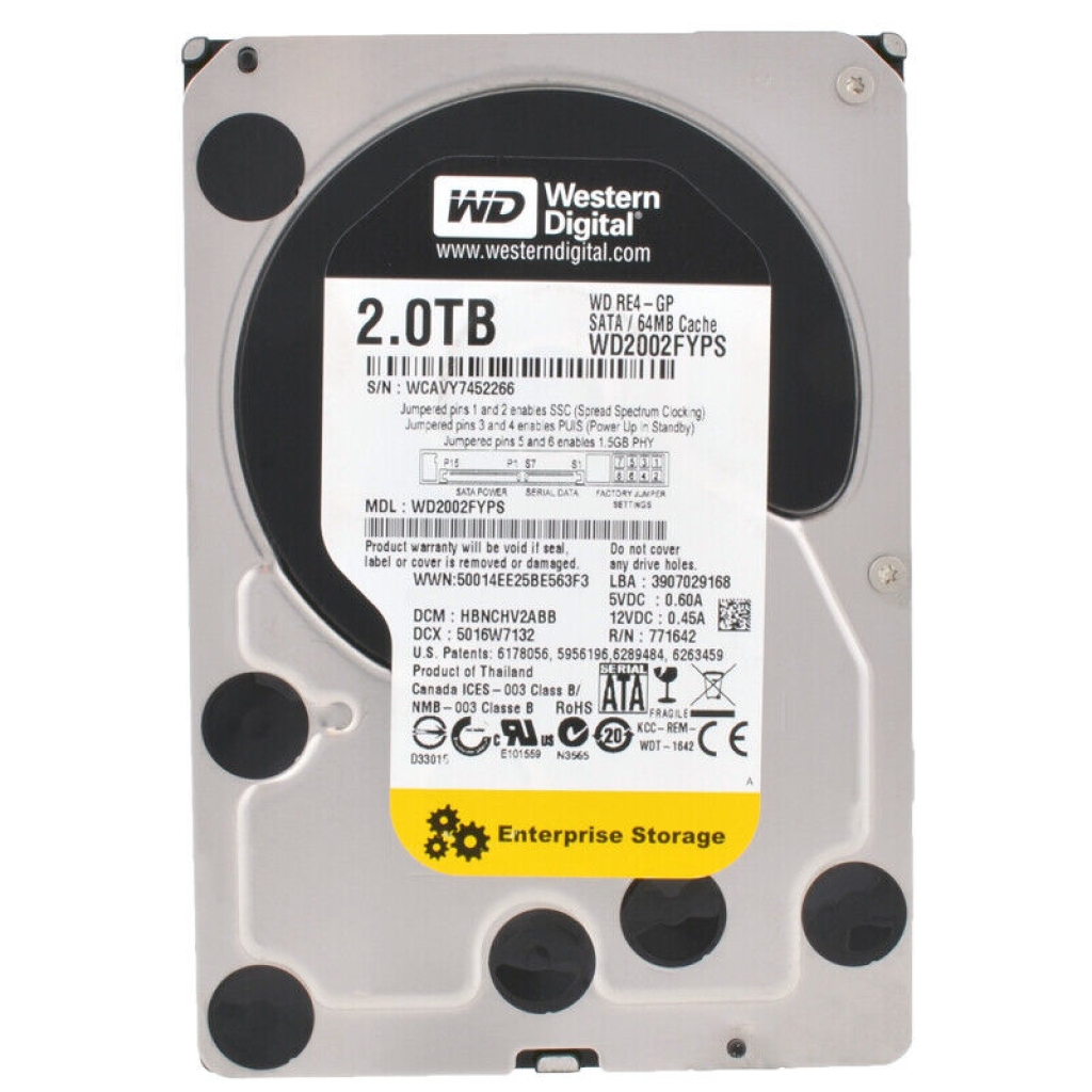 Western Digital WD2002FYPS 2TB SATA2 3,5"