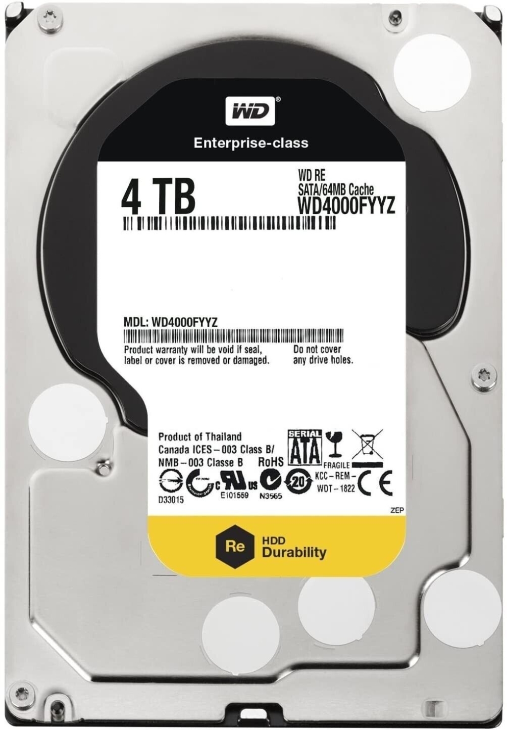 Western Digital WD4000FYYZ 4TB SATA 3,5"