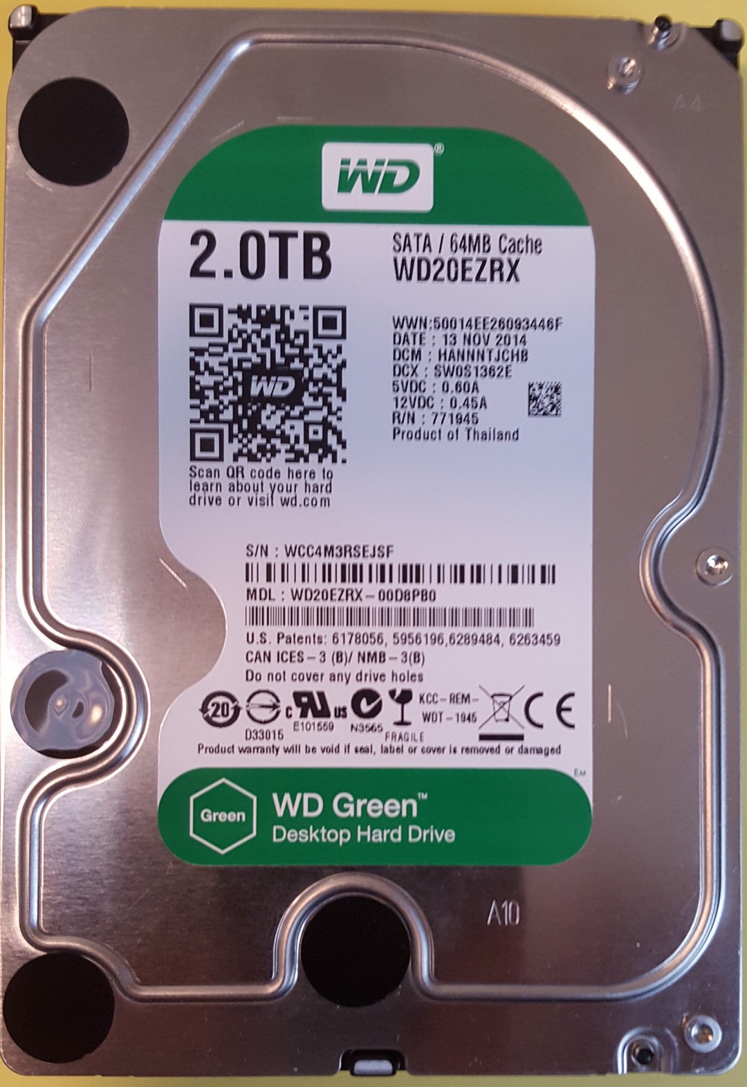 Shop007 - der Festplattenprofi - - Western Digital WD20EZRX 2TB SATA 3,5"
