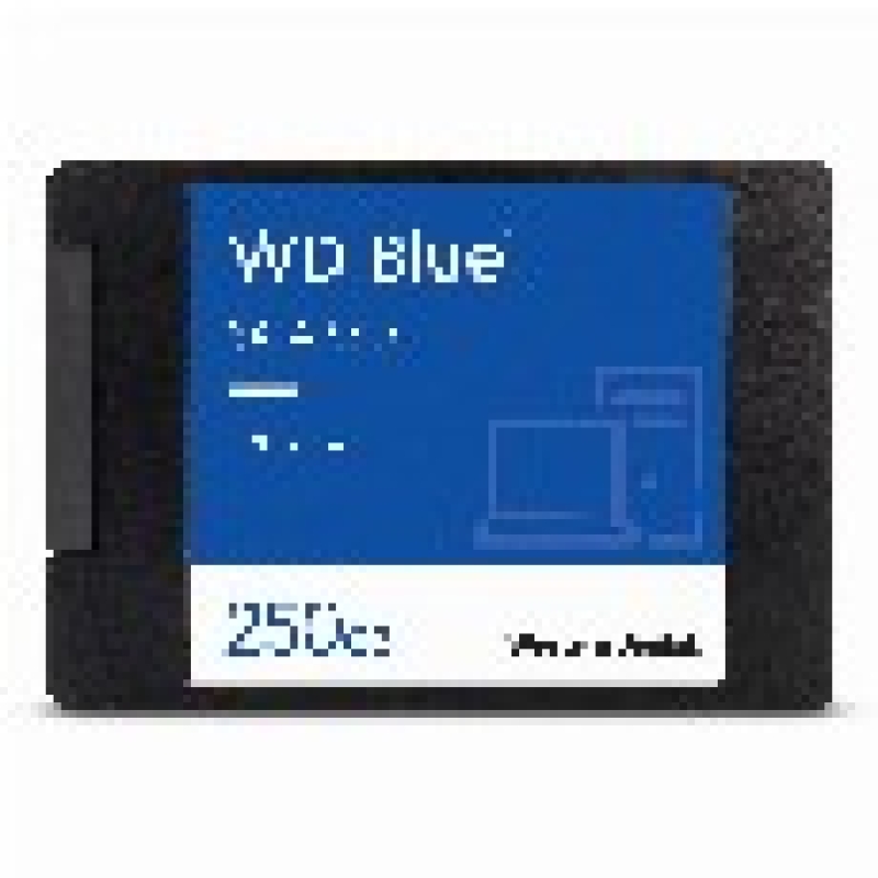 WDS250G2B0A  Western Digital Blue 3D 2.5" 250 GB Serial ATA III