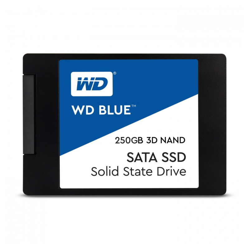 WDS250G2B0A  Western Digital Blue 3D 2.5" 250 GB Serial ATA III