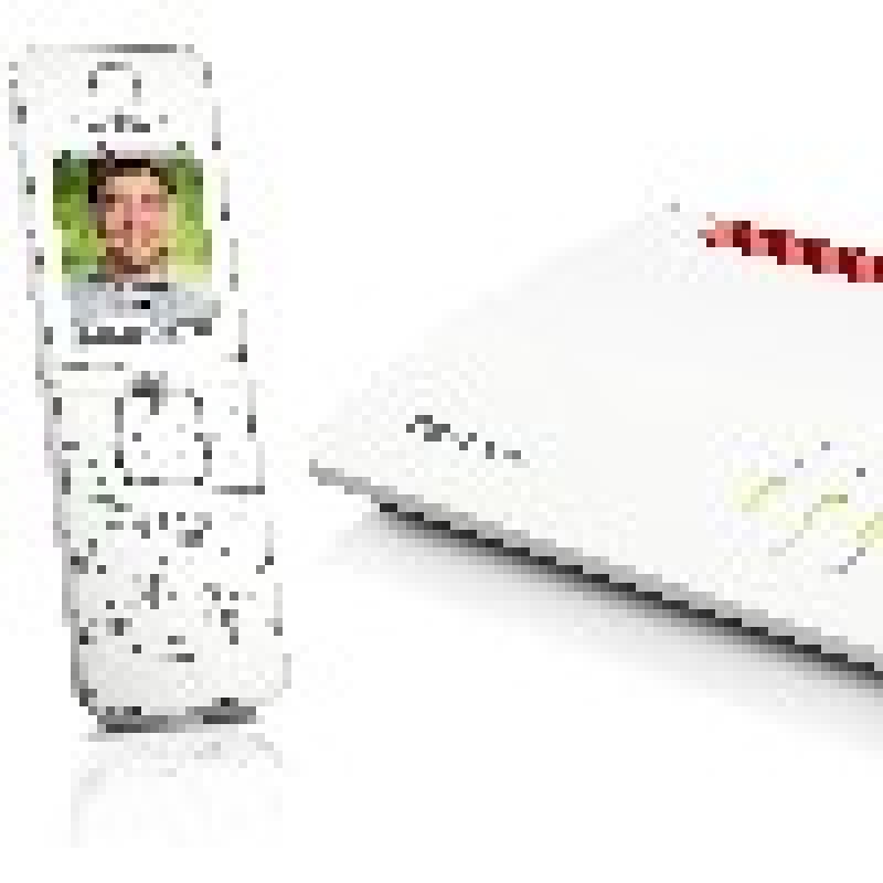 20002848  AVM FRITZ!Fon C6 DECT-Telefon Anrufer-Identifikation Weiß