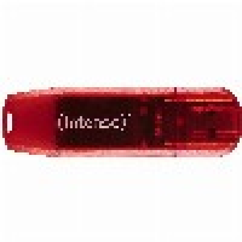 3502491  Intenso Rainbow Line USB-Stick 128 GB USB Typ-A 2.0 Rot, Transparent