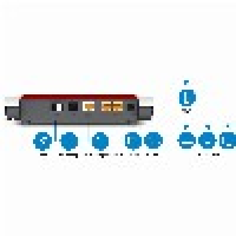 20002960  AVM FRITZ!Box 5530 WLAN-Router Gigabit Ethernet Dual-Band (2,4 GHz/5 GHz) Weiß