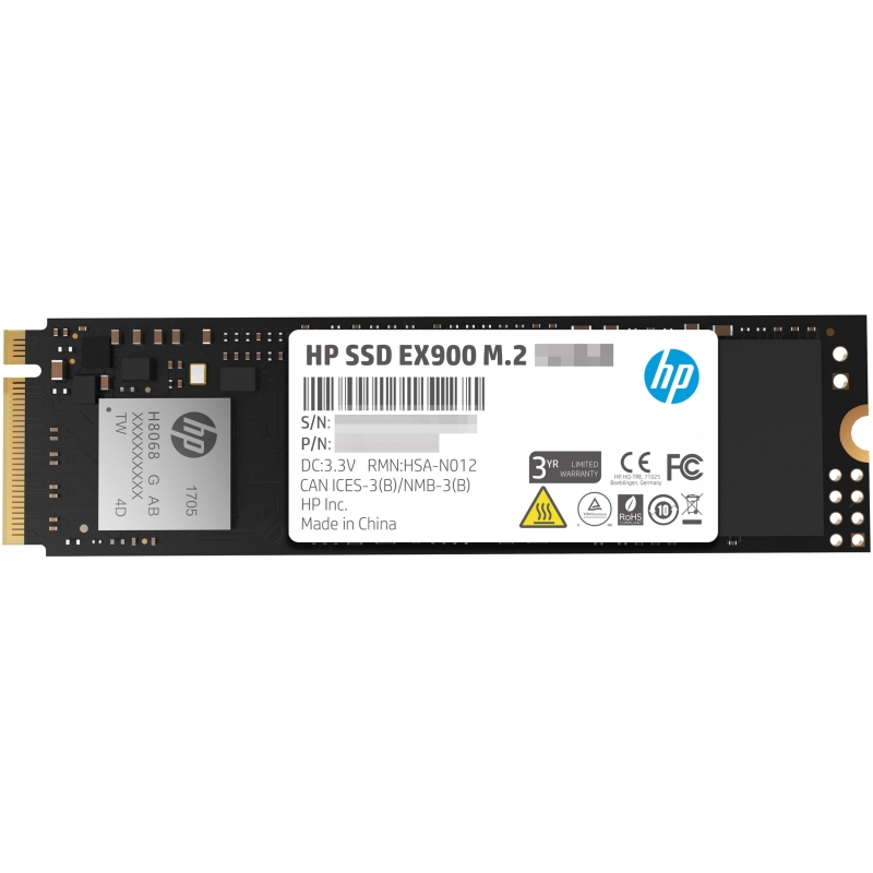 5XM46AA#ABB  HP EX900 M.2 500 GB PCI Express 3.0 3D TLC NAND