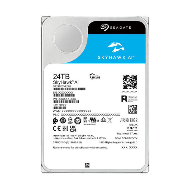 Seagate - Seagate SkyHawk AI internal hard drive