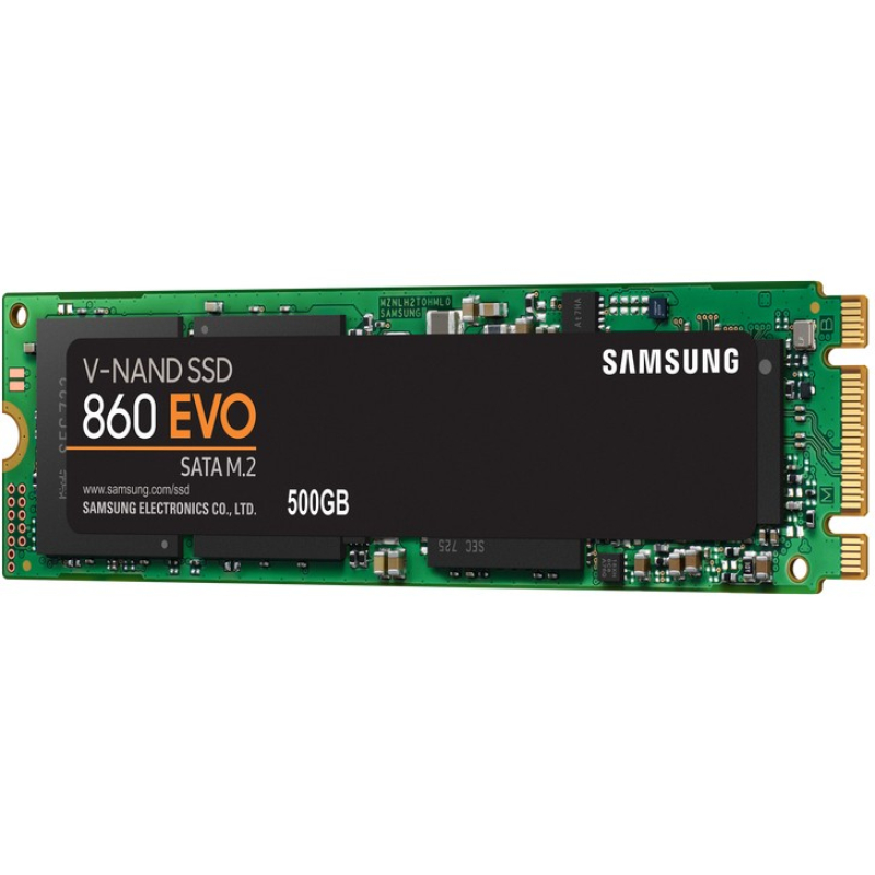 MZ-N6E500BW  Samsung 860 EVO M.2 500 GB Serial ATA III V-NAND MLC