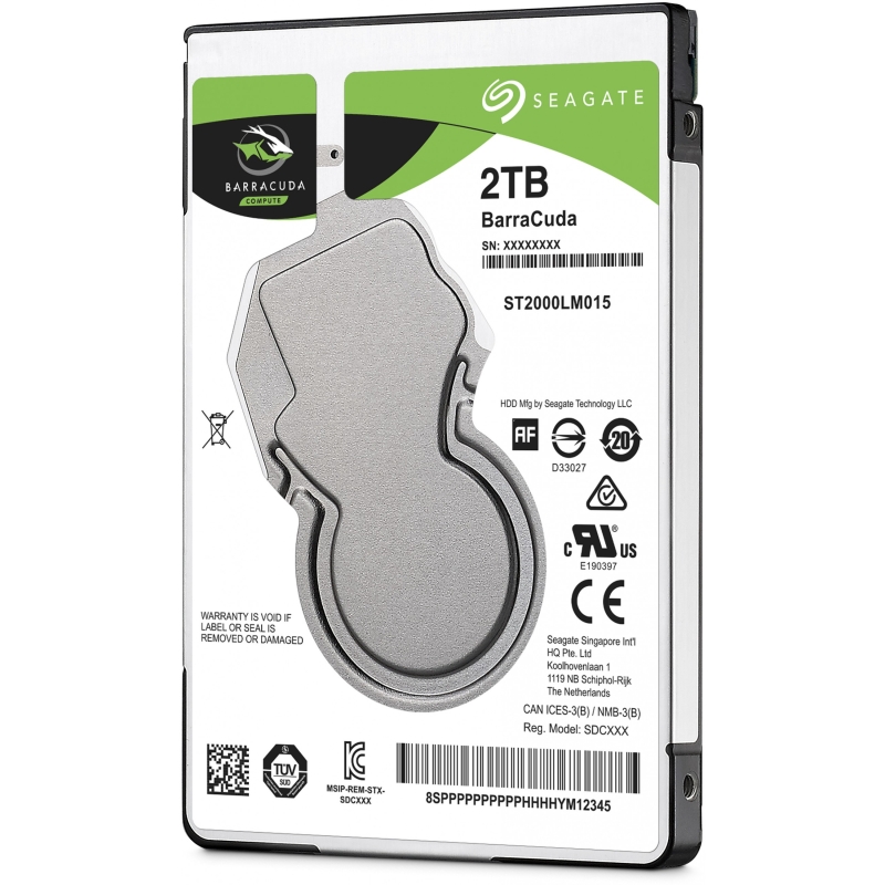 ST2000LM015  Seagate Barracuda 2.5" 2.5 Zoll 2000 GB Serial ATA III