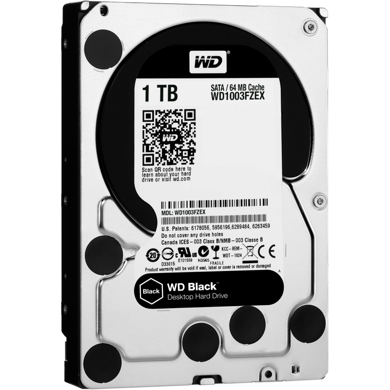 WD1003FZEX  Western Digital Black 3.5 Zoll 1000 GB Serial ATA III