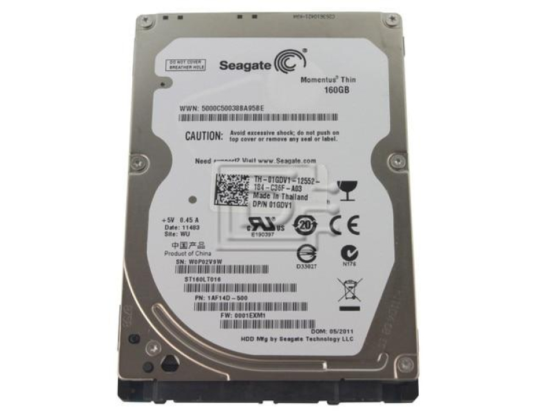 Seagate ST160LT012 – 160GB 2,5" SATA