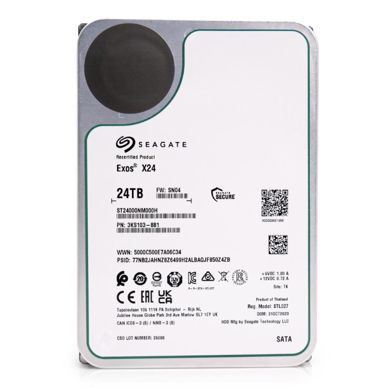 Seagate Exos M ST24000NM001K 24TB Enterprise HDD