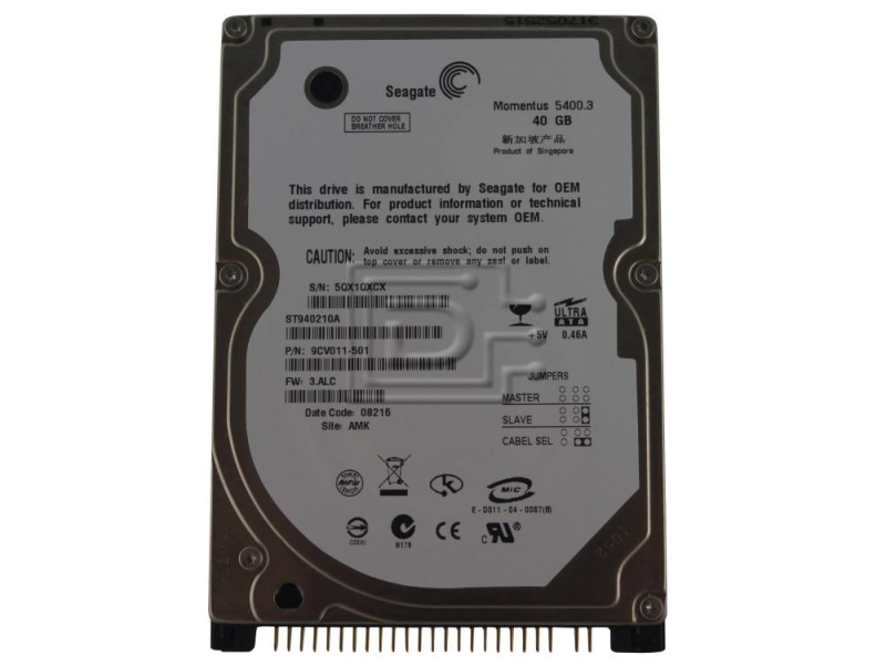 ST9400210AS – 400GB HDD (Momentus 5400.3)
