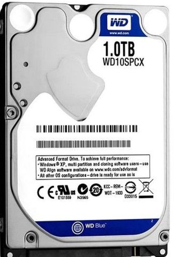 Western Digital WD10SPCX  1TB SATA 2,5"