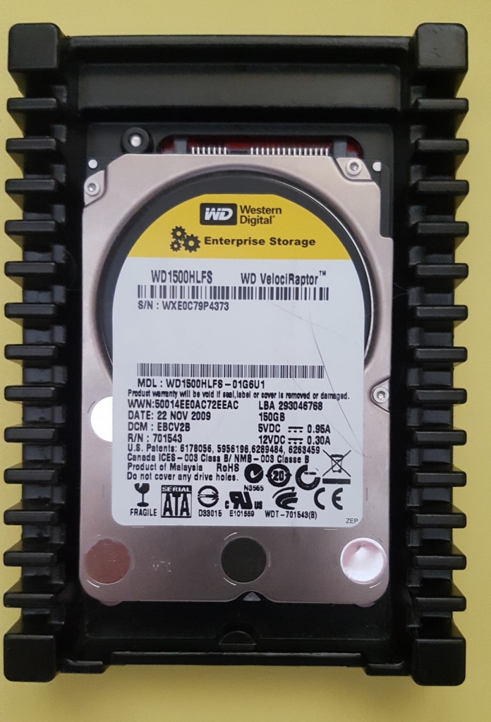 Western Digital WD1500HLFS  150GB SATA 3,5"