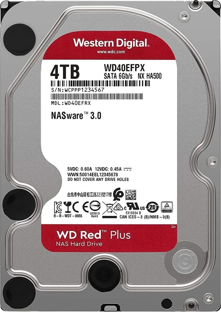 Western Digital WD40EFPX 4TB SATA 3.5"