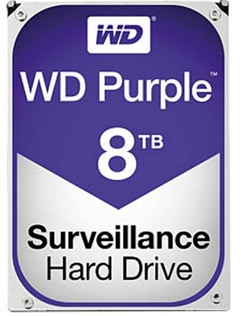 WD81PURZ Western Digital  8TB SATA 3,5 "