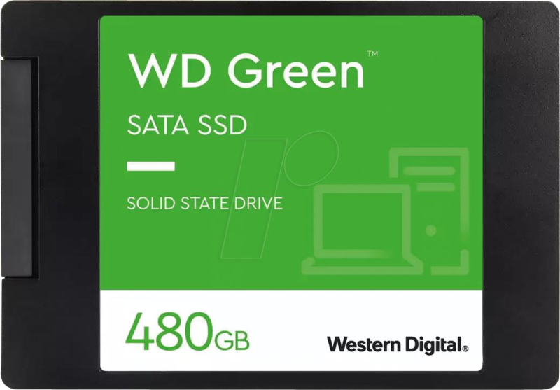 WDS480G2G0A-00JH30 – 480GB SSD (WD Green)